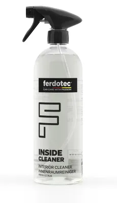 Produktbild von FERDOTEC Innenraumreiniger (750 ml) – Universeller Auto Reiniger für Kunststoff, Leder, Polster, Alcantara & Touchscreens – Cockpitreiniger Cockpit