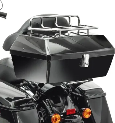 Image de Top case Chopper avec calandre # Missouri 43 litres noir