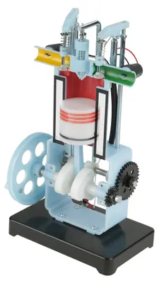 Produktbild von Dieselmotormodell für Physik-Mechanik-Experiment-Lehrinstrument 4-Takt