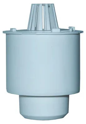 Immagine prodotto di Tubo di scarico DN/OD 110, sistema di chiusura degli odori, 3 pezzi, colore bianco