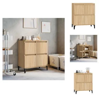 Obrázok produktu pre vidaXL Príborník Sonoma dub 60x35x70 cm materiál na báze dreva - Príborníky