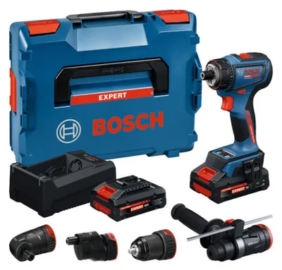 Zdjęcie produktu dla Wiertarko-wkrętarka akumulatorowa Bosch EXSR18V-90FC, 2 x EXBA18V-40, L-BOXX 136