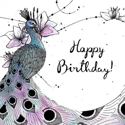 Image de Carte Swarovski CL2502 Paon anniversaire