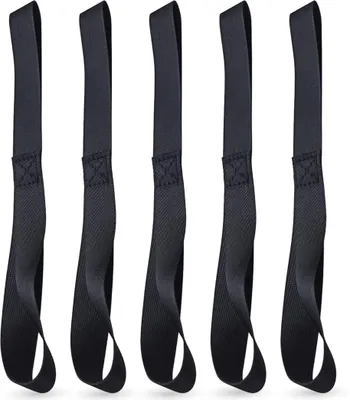 Produktbild von 5X Zurrschlaufen - Schlaufen 30 cm Dopelschlaufen Ladungssicherung (Packung, 5-St., 5x Zurrschlaufen) Doppelschlaufen / fester Halt / reißfest