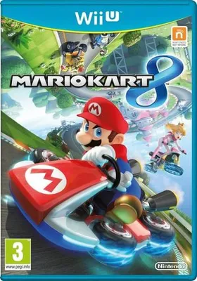 Produktbild von Nintendo Mario Kart 8 für Wii U – Rasante Rennen, kultige Strecken & Spielspaß für die ganze Familie