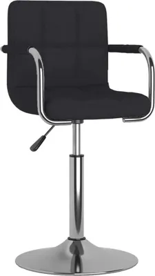 Produktbild von Barhocker Schwarz Stoff