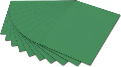 Produktbild von Folia 614/50 53, Grün, A4 (210 x 297 mm), Einfarbig, 300 g/m², 50 Blätter, Deutschland