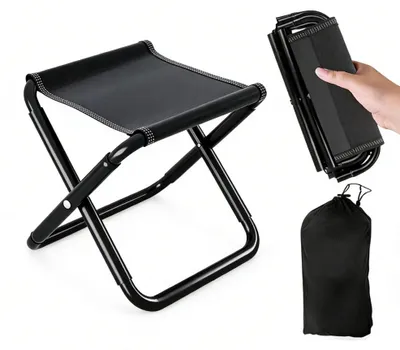 Obrázek produktu pro Přenosná skládací stolička s úložnou taškou pro outdoorové aktivity