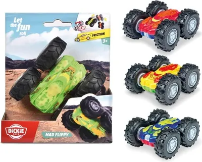 Image de Dickie Mad Flippy Friction Auto