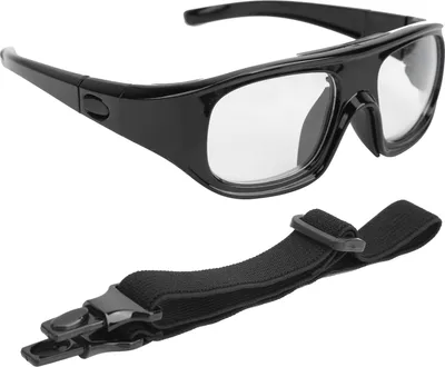 Produktbild von Impactresistante PC Sportbasketballgläser Abnehmbarer, von der schützender Schutzbrille (schwarz)