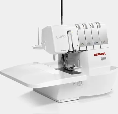 Produktbild von Bernina Overlock-Nähmaschine L460, 1500 Stiche/Min Nähgeschwindigkeit, 16 Sticharten