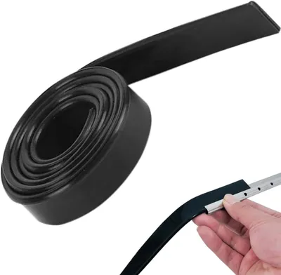 Imagen del producto de Limpiador de suelos con borde de goma, 105 cm, cortable, para limpieza de cristales