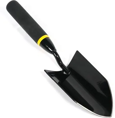 Immagine prodotto di Vanga da giardino con punta affilata - Vanga da giardino - Per trapiantare le piante - Impugnatura ergonomica - Lunghezza 32 cm
