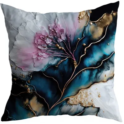 Produktbild von HomeView Dekorative Kissenhülle 50x50 cm Polyester mit Reißverschluss
