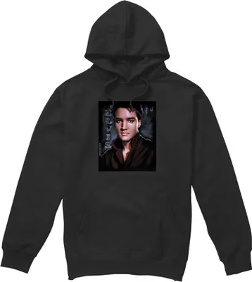 Produktbild von Elvis Presley - "Tough" Kapuzenpullover für Herren/Damen Uni TV32212 (M) (Schwarz)