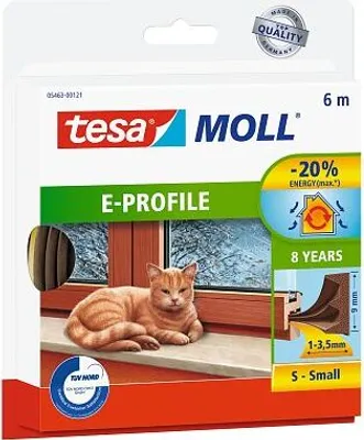 Produktbild von Tesa uszczelka brąz e - 6m 9mm