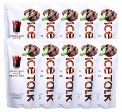 Obrázek produktu pro Ice Talk Americano Sladká ledová káva 230ml 10 balení
