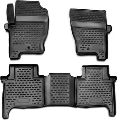 Zdjęcie produktu dla 2005-2013 Land Rover Range Rover Sport L320 Maty podłogowe gumowe czarne 4 szt