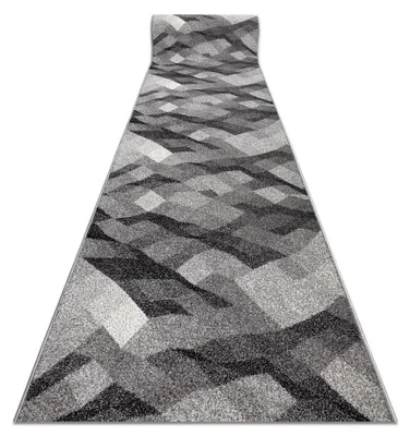 Image de Tapis de couloir SILVER Palanga gris 80 cm gris 80x300 cm