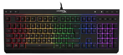 Productafbeelding van HyperX HX-KB5ME2-DE Alloy Core RGB gaming-toetsenbord, gaming-hoofdtelefoon