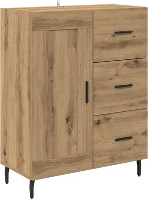 Image de Buffet avec tiroir Chêne artisanal 69,5 x 34 x 90 cm