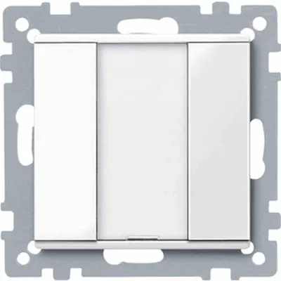 Image de Merten 617119 Interrupteur électrique blanc (617119)