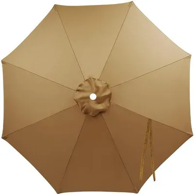 Produktbild von Parasoldoek, khaki, 8 baleinen