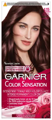 Obrázek produktu pro Garnier Color Sensation Krem koloryzujący do włosów 4.15 Mroźny Kasztan
