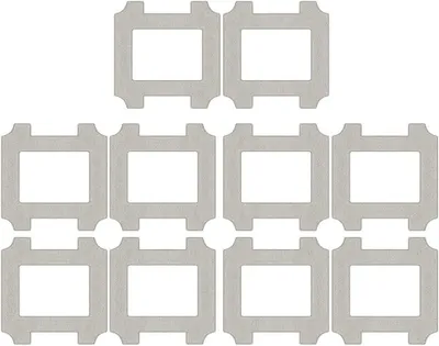 Produktbild von Ersatz-Mopp-Pads für Ecovacs Winbot W2S Fensterreinigungsroboter, waschbar, wiederverwendbar, 10 Stück