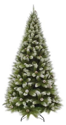 Productafbeelding van Kunstkerstboom Pittsburgh groen met pine cone H185 x dia. 102 cm Triumph Tree