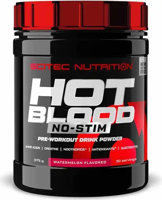 Produktbild von Scitec Nutrition Hot Blood Hardcore No-Stim 375g Wassermelone