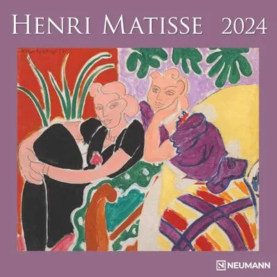 Produktbild von Henri Matisse 2024 - Wand-Kalender - Broschüren-Kalender - 30x30 - 30x60 geöffnet - Kunst-Kalender