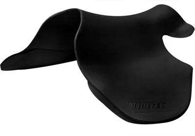 Produktbild von Wintec Sattelpad Half Comfort Sattelunterlage Schwarz 12 mm Vorne