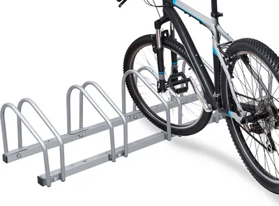 Obrázok produktu pre Fiqops stojan na bicykel pre 2-6 bicyklov 35-60 mm šírka pneumatík Viacnásobný stojan na bicykel, verzia: 2 bicykle