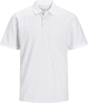 Image de Jack&Jones JJLUIS AOP Polo SS Blanc L