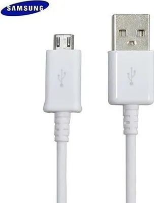 Produktbild von Original Samsung USB Schnellladegerät Ladekabel Daten Kabel 1,5m ECB-DU4EWE Weiß