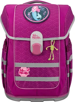 Produktbild von McNeill Ranzen-Set 5-teilig McOcean PUNTOPINK Meerjungfrau Schulranzen-Set mit Federmäppchen