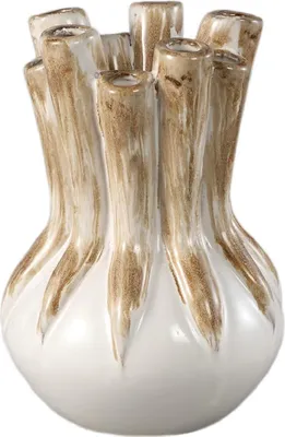 Produktbild von PTMD - Manali Vase - Beige - 18x18x25cm