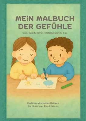 Produktbild von Mein Malbuch der Gefühle