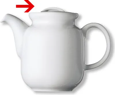 Produktbild von 1x Deckel zu Kaffeekanne 0,30 l Kanne, Kaffee