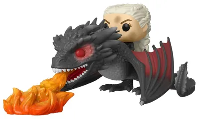 Productafbeelding van Funko Pop! Rides: Game of Thrones - Daenerys on Fiery Drogon