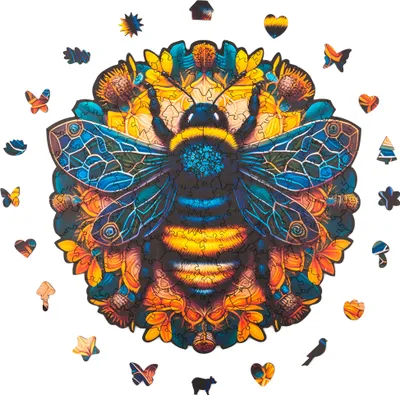 Produktbild von Milliwood Holzpuzzles - Peace and Harmony - Fülle - 206 Teile