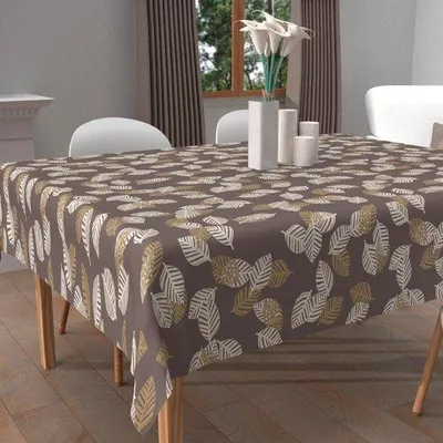 Obrázok produktu pre Štvorcová obrus na stôl – 180 x 180 cm – odolný voči znečisteniu
