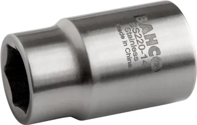 Zdjęcie produktu dla Klucz nasadowy Bahco 1/2 ze stali nierdzewnej, sześciokątny, 26 mm