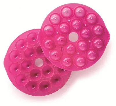 Obrázek produktu pro Lékué 881008, Forma na lízátka, Kulatý, -60 °C, 220 °C, Růžová, Silikon