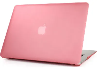 Produktbild von Mobigear Schutzhülle für MacBook Air 13 Zoll (2010-2019), Hartschalenhülle, MacBook Case - Rosa - Modell A1369 / A1466