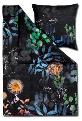 Produktbild von Mako-Satin Bettwäsche Midnight Multicolor
