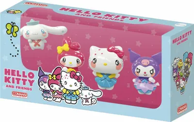 Obrázok produktu pre Comansi - Zestaw 4 figurek Hello Kitty Friends - Kolekcja Premium Figurki
