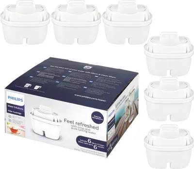 Produktbild von Philips AWP212/10, 6 Stück(e), Wasserfilterkartusche