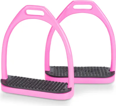 Produktbild von Equinate Steigbügel Midway 10cm Rosa